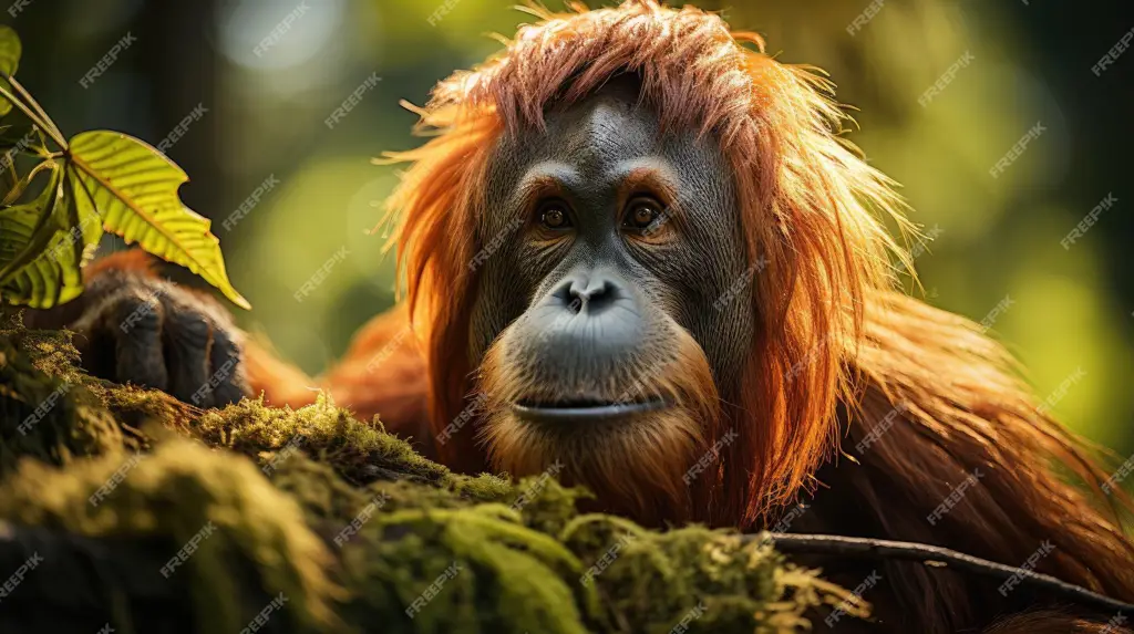 Kelangsungan Hidup Orangutan Orangutan di hutan hujan