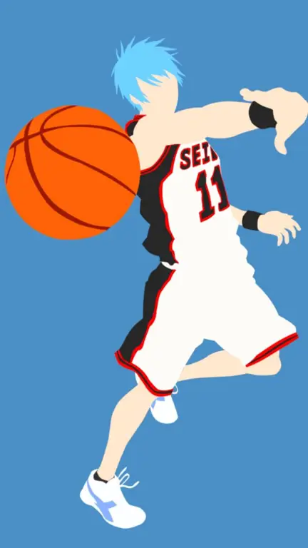 Ilustrasi yang menggambarkan semangat olahraga basket dalam anime Ilustrasi Anime Basket yang Menarik