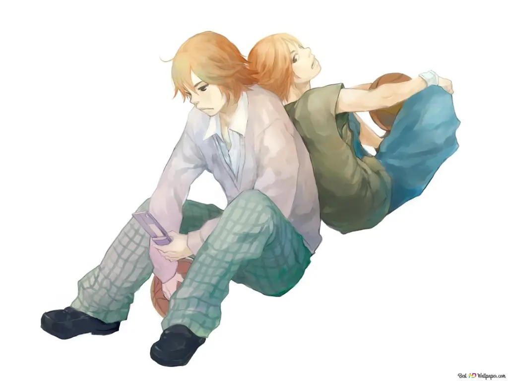Sora Kurumatani dalam Anime Ahiru no Sora Gambar Sora Kurumatani, tokoh utama Ahiru no Sora