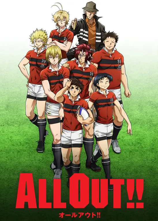 Review All Out!! Season 2: Lanjutan Pertarungan Rugbi yang Epik!