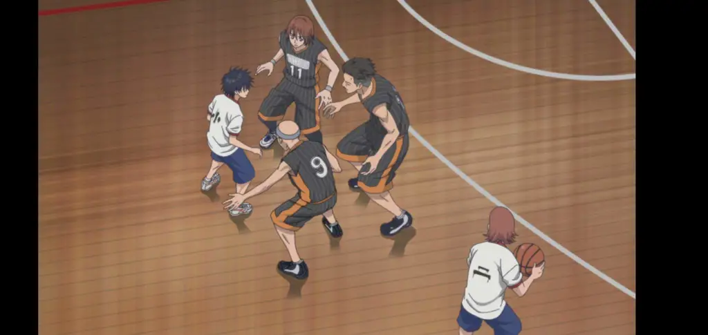 Adegan Basket Menarik dari Ahiru no Sora Gambar adegan basket dalam anime Ahiru no Sora