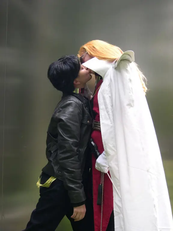 Potret Ryou dan Iason Gambar Ryou dan Iason dari Ai no Kusabi