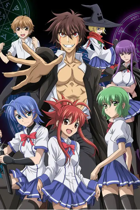 Karakter-karakter utama Ao no Sekai no Chuushin de Gambar para karakter utama dalam anime Ao no Sekai no Chuushin de