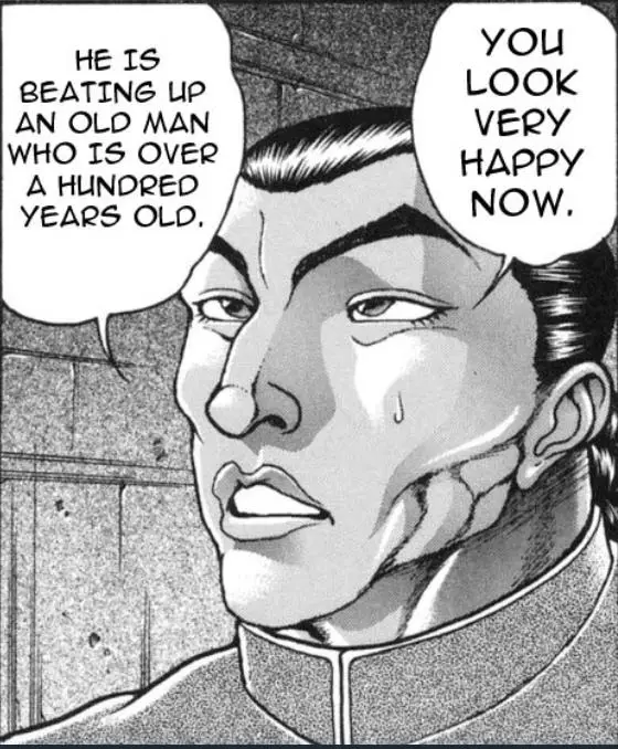 Pertarungan yang Memukau Adegan pertarungan sengit dan menegangkan dalam anime Baki 2018