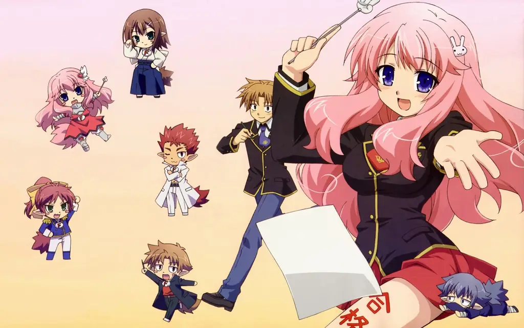 Nonton Baka to Test to Shoukanjuu Sub Indo: Review & Sinopsis