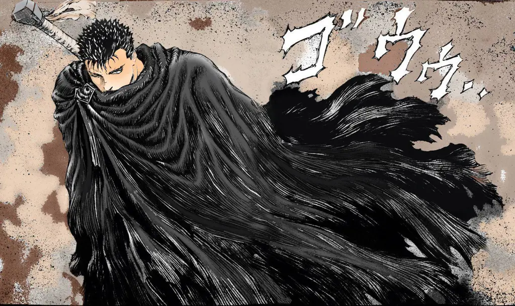 Pemandangan dari dunia fantasi gelap anime Berserk Pemandangan epik dari dunia anime Berserk