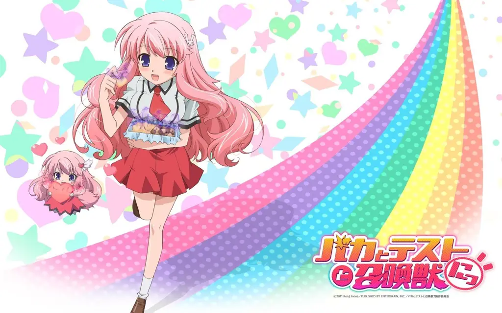 Siap-siap tertawa lepas dengan kelucuan anime ini Adegan lucu dari anime Baka to Test to Shoukanjuu