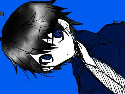Potret Eiji Hoshimiya, sang protagonis Karakter utama Eiji Hoshimiya dalam anime Big Order