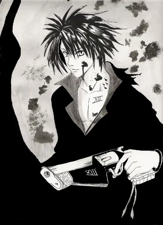 Train Heartnet, sang Sworn Cat Train Heartnet, karakter utama dalam anime Black Cat