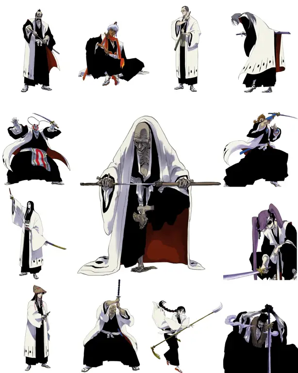 Dunia Roh, Soul Society Gambar Soul Society dalam anime Bleach