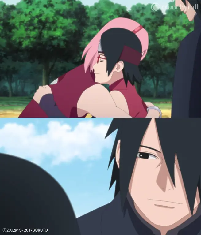 Aksi Boruto di Episode Pertama Adegan pertarungan Boruto yang seru
