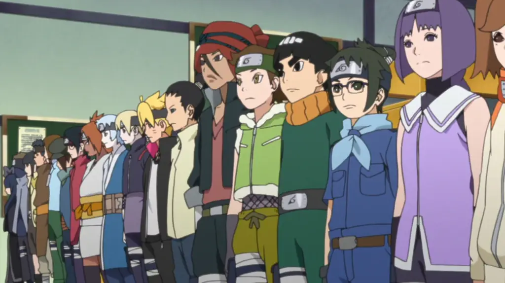 Hari-hari Boruto di Akademi Kehidupan Boruto di Akademi Ninja