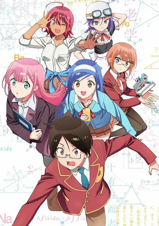 Para Karakter Utama Karakter-karakter dalam anime BokuTachi wa Benkyou ga Dekinai