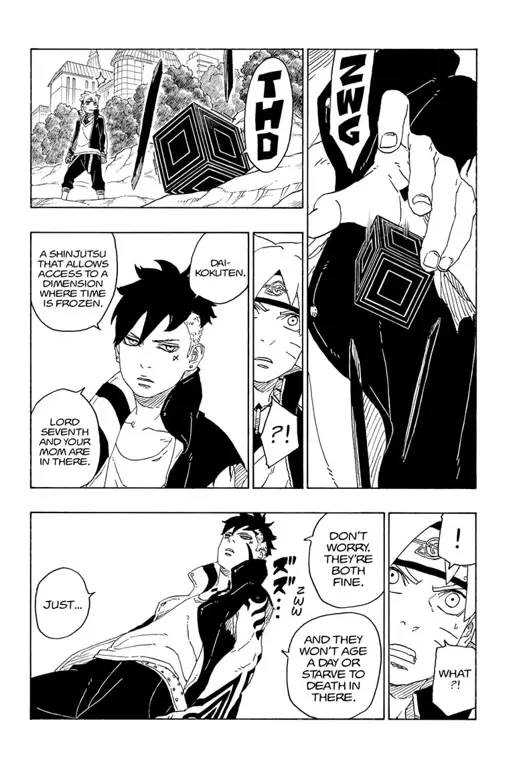 Adegan Seru Boruto Episode 78 Screenshot adegan menarik dari Boruto episode 78