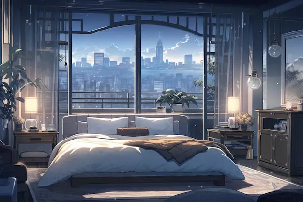 Suasana Nonton Anime yang Nyaman Suasana nyaman untuk menonton anime