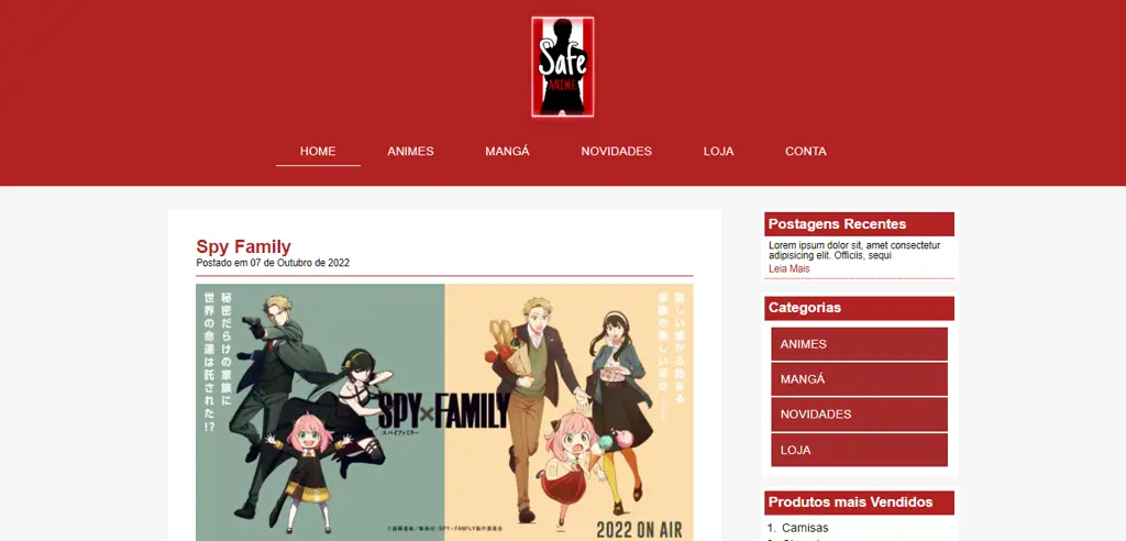 Contoh Antarmuka Situs Streaming Anime yang Aman Antarmuka situs web streaming anime yang aman dan ramah pengguna.