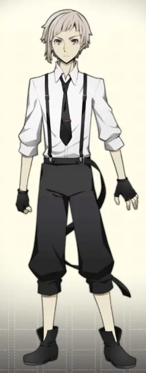 Atsushi Nakajima Gambar Atsushi Nakajima, tokoh utama Bungou Stray Dogs