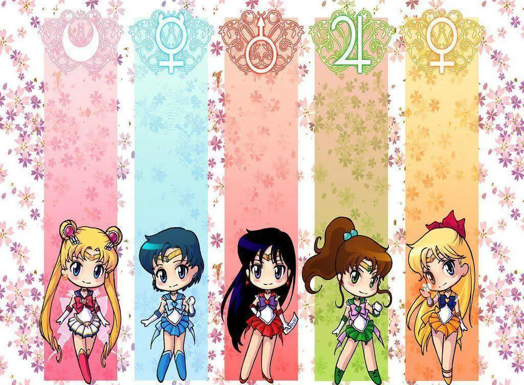 Beragam Karakter Chibi yang Menggemaskan Gambar berbagai karakter anime chibi