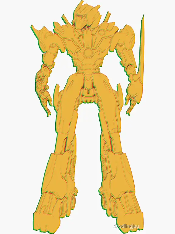 Robot Mecha Canggih di Chrome Shelled Regios Desain robot mecha dalam anime