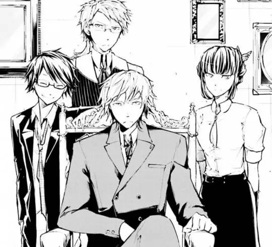 Adegan Aksi Menarik dari Bungou Stray Dogs Gambar adegan aksi dari anime Bungou Stray Dogs