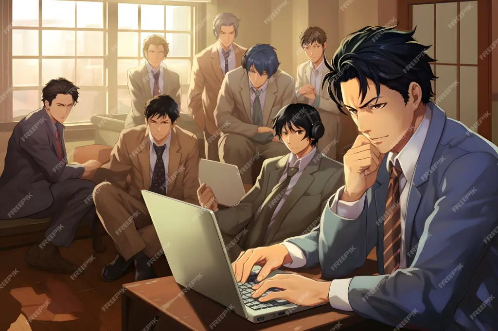 Suasana sekolah dalam anime Chuunibyou demo Koi ga Shitai Karakter anime di setting sekolah
