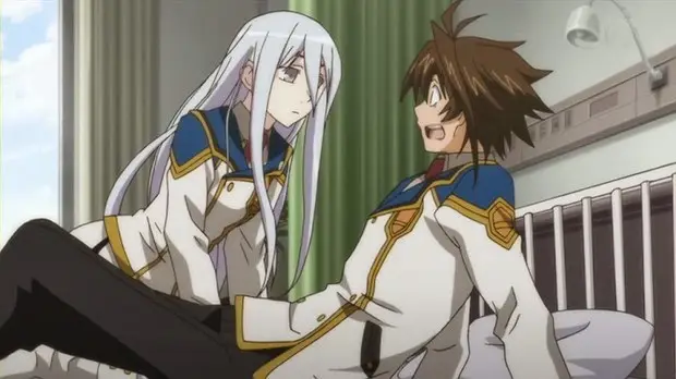 Para karakter utama dalam petualangan Chrome Shelled Regios Karakter-karakter anime Chrome Shelled Regios