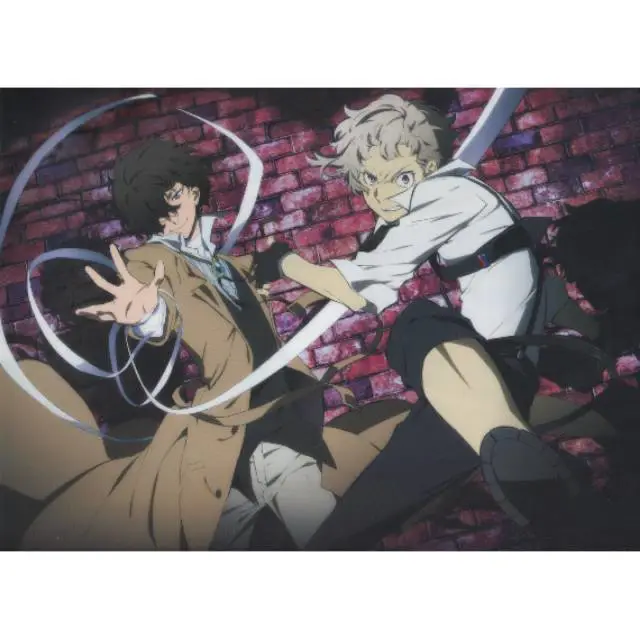 Poster resmi Bungou Stray Dogs Season 1 Poster anime Bungou Stray Dogs Season 1