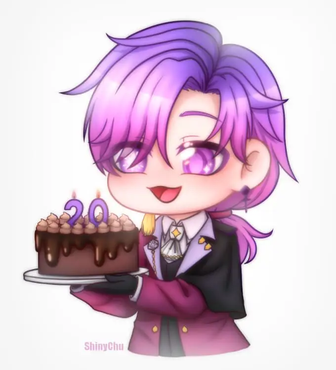 Kualitas Visual Chibi Devi yang Menarik Gambar artwork anime chibi dengan kualitas tinggi