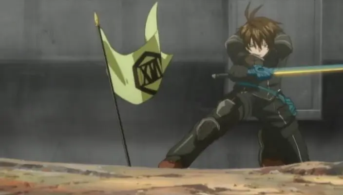 Screenshot Menarik dari Anime Chrome Shelled Regios Adegan anime Chrome Shelled Regios yang menarik