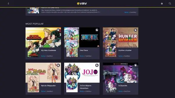 Website Streaming Anime Aman Contoh website streaming anime yang aman