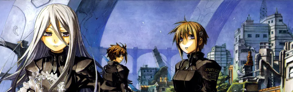 Pertempuran robot yang menegangkan Adegan aksi mecha dalam anime Chrome Shelled Regios