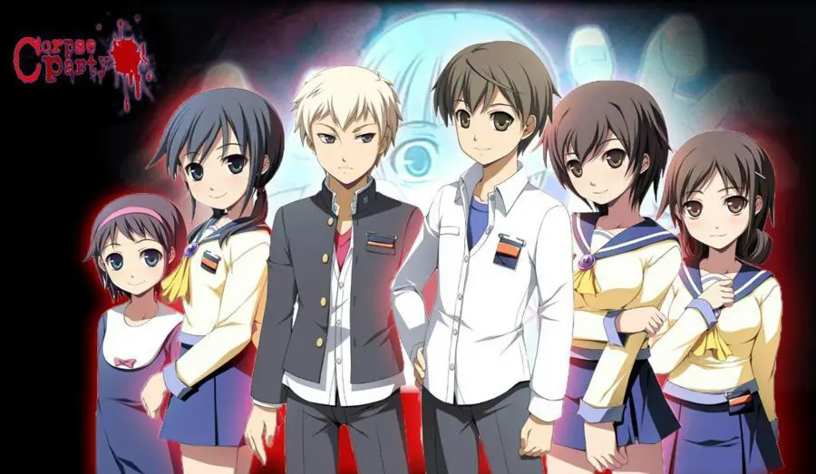 Sekolah dasar yang angker dalam anime Corpse Party Suasana sekolah dalam anime Corpse Party