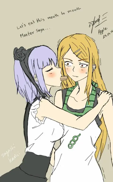 Kokonotsu dan Hotaru Kokonotsu dan Hotaru, karakter utama dalam anime Dagashi Kashi