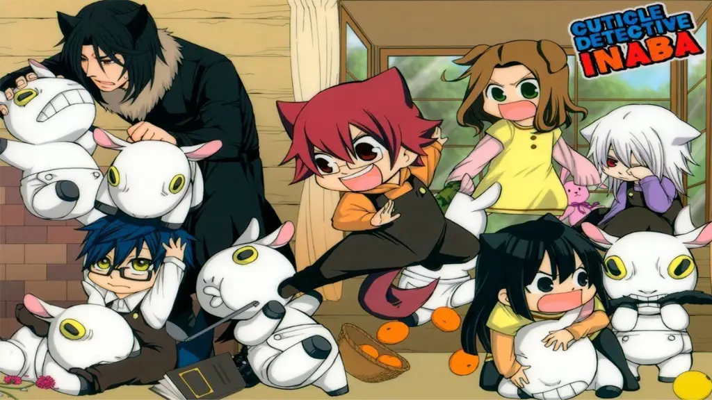 Poster anime Cuticle Tantei Inaba Gambar utama anime Cuticle Tantei Inaba