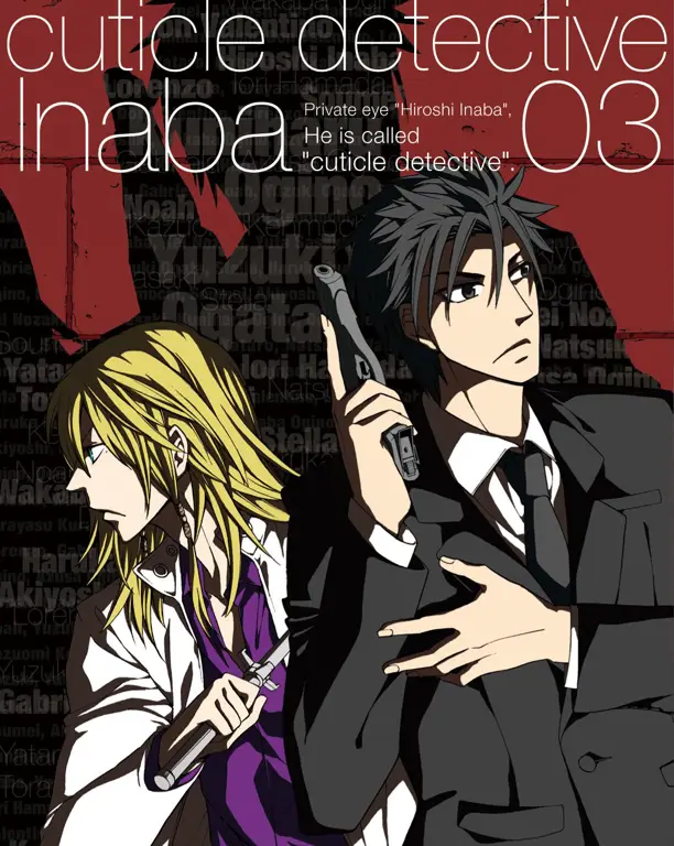 Ilustrasi karakter Inaba Karakter Inaba dari anime Cuticle Tantei Inaba