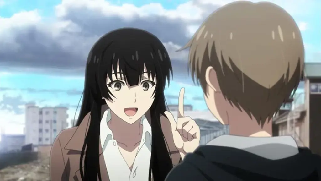 Adegan detektif memecahkan misteri Ilustrasi anime detektif memecahkan kasus