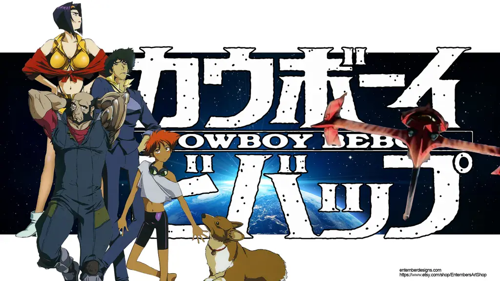 Ein, si anjing pintar Ein, anjing pintar dalam Cowboy Bebop