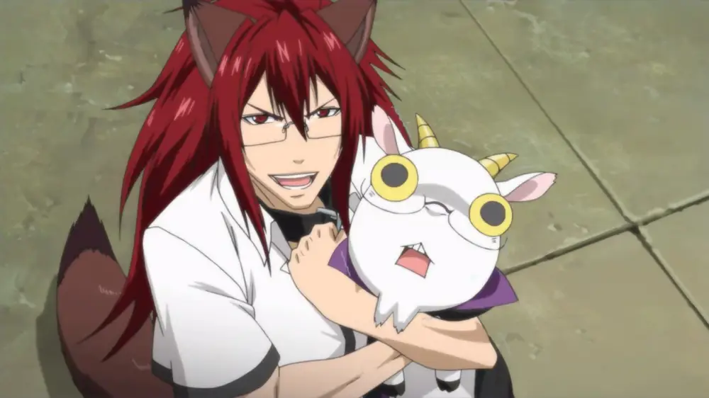 Inaba, sang penata kuku detektif Inaba, karakter utama dalam anime Cuticle Tantei Inaba