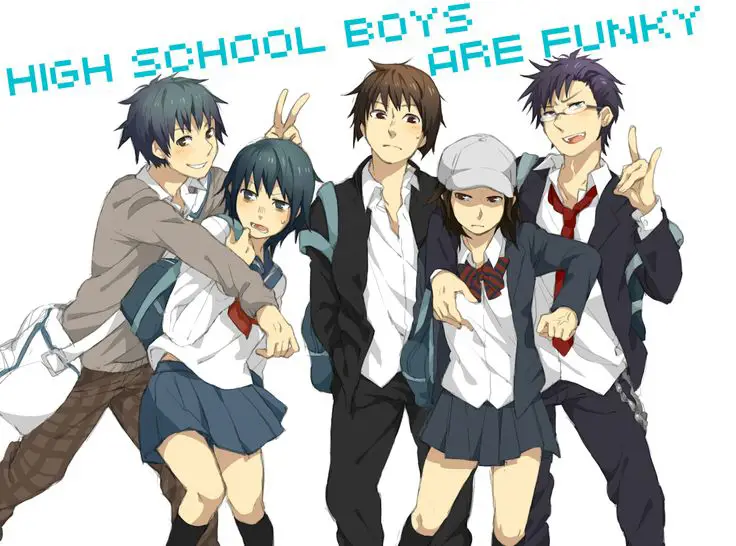 Potongan adegan anime yang menampilkan humor khas Danshi Koukousei no Nichijou Adegan menarik dari anime Danshi Koukousei no Nichijou