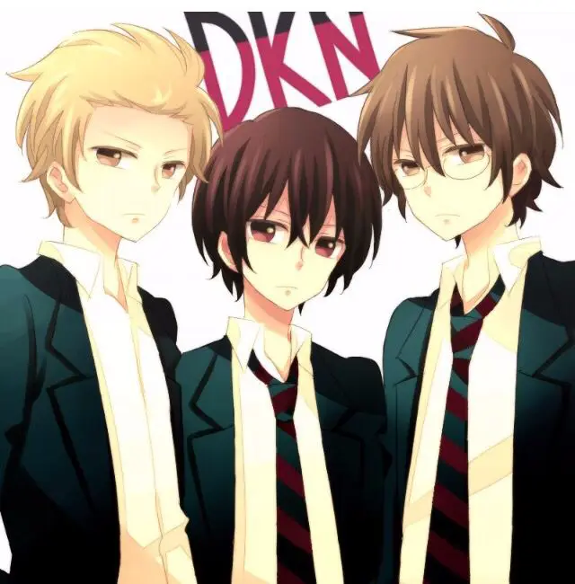 Para karakter utama yang lucu dan menghibur Karakter-karakter utama dalam anime Danshi Koukousei no Nichijou