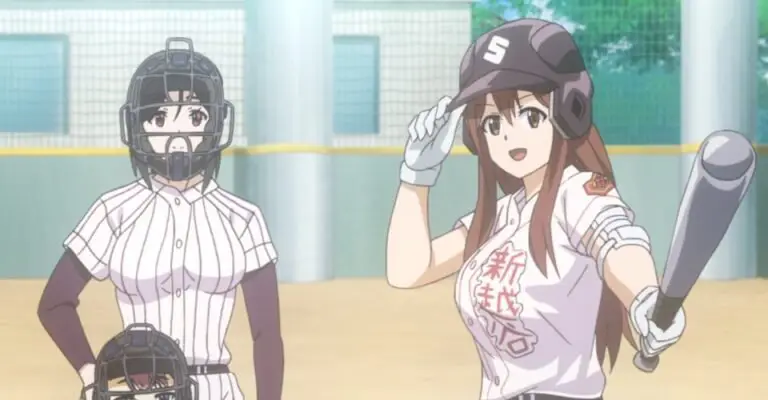 Pertandingan baseball yang menegangkan dan penuh aksi Adegan aksi pertandingan baseball dalam anime
