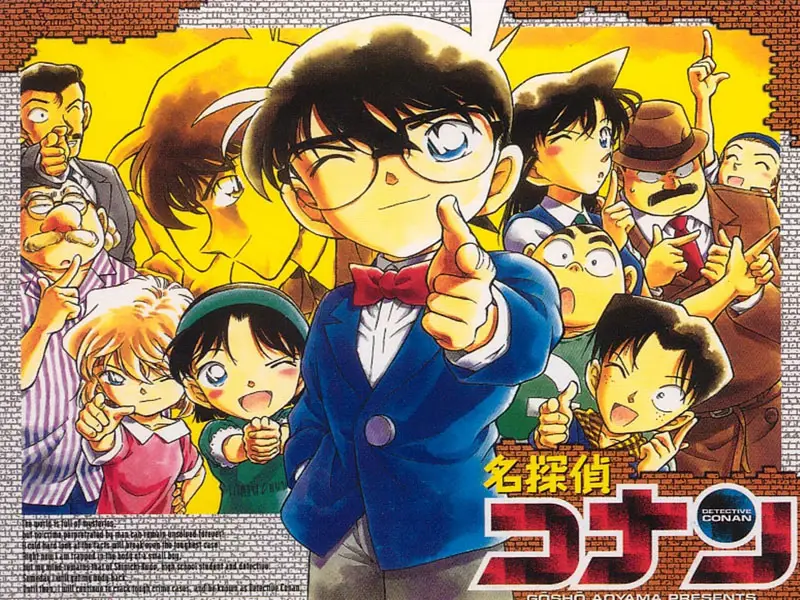 Memecahkan misteri bersama Conan Gambar ilustrasi kasus Detective Conan