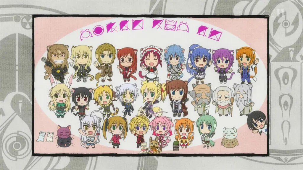Karakter-karakter yang menambah keseruan anime Dog Days Karakter-karakter menggemaskan dari anime Dog Days