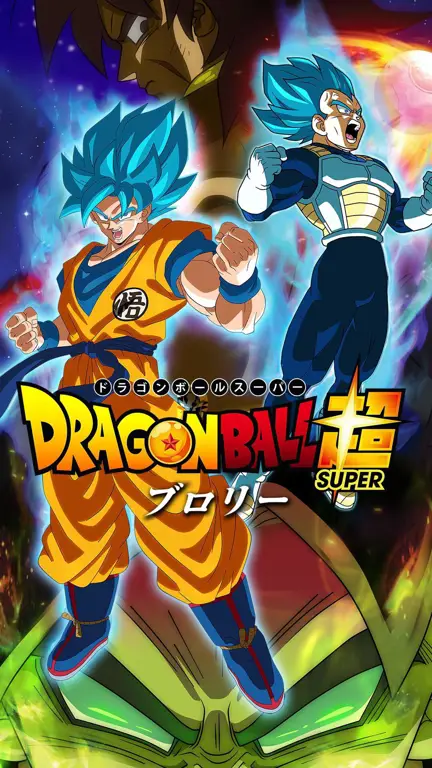 Poster Resmi Dragon Ball Super: Broly Poster film Dragon Ball Super Broly