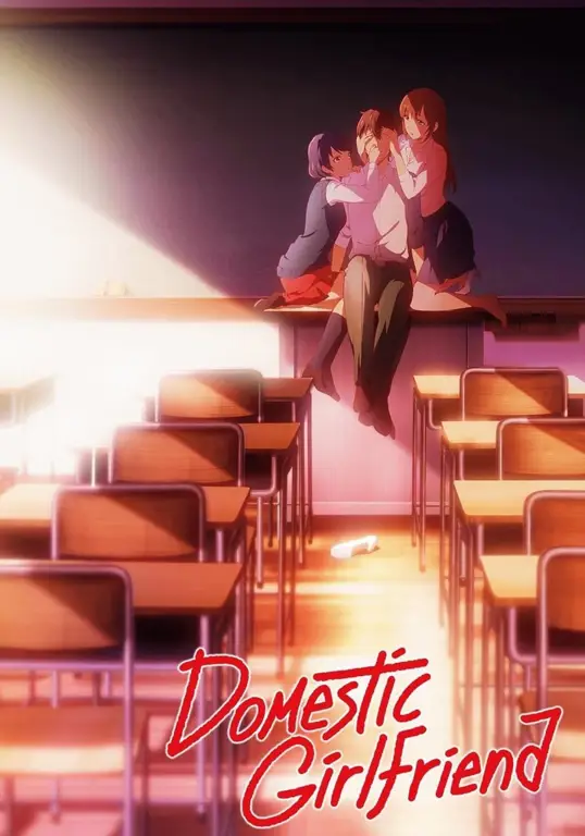 Adegan mengharukan dalam anime Domestic Girlfriend Gambar adegan emosional di Domestic Girlfriend