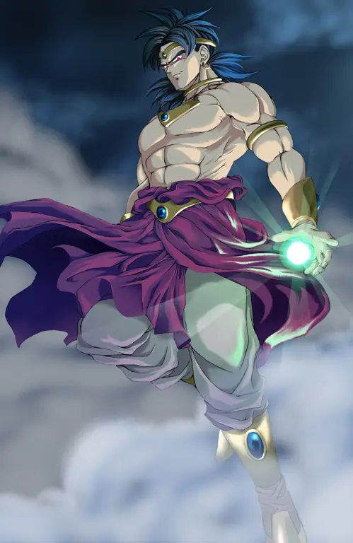 Kekuatan Broly yang luar biasa Broly dalam wujud Super Saiyan