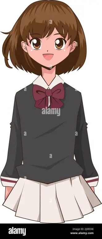 Sensasi Menonton Anime Dropout Ilustrasi gadis bahagia menonton anime