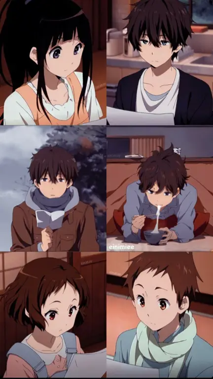 Berbagai Momen Menarik di Anime Dropout Kolase berbagai adegan anime
