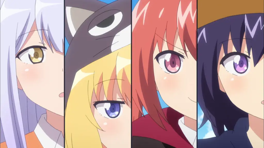 Potret para karakter Dropout yang penuh warna Karakter-karakter unik dalam anime Dropout