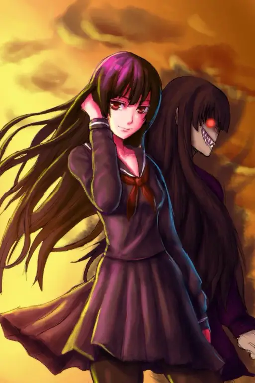 Karakter utama Yūko dan Teiichi Gambar Yūko dan Teiichi dari anime Dusk Maiden of Amnesia